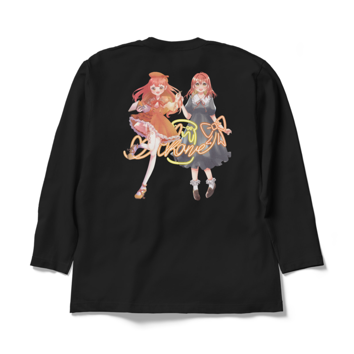 ロングスリーブTシャツ - XL - ブラック