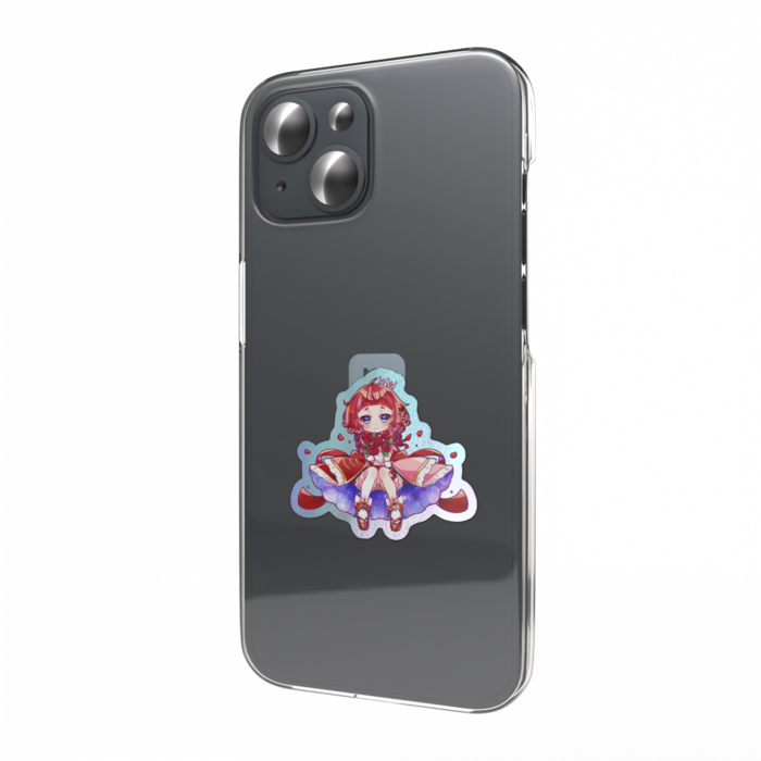 オーロラスマホステッカー(通常) - W55 × H91mm 以内(1)