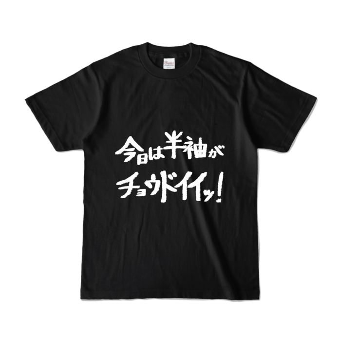 カラーTシャツ - S - ブラック (濃色)