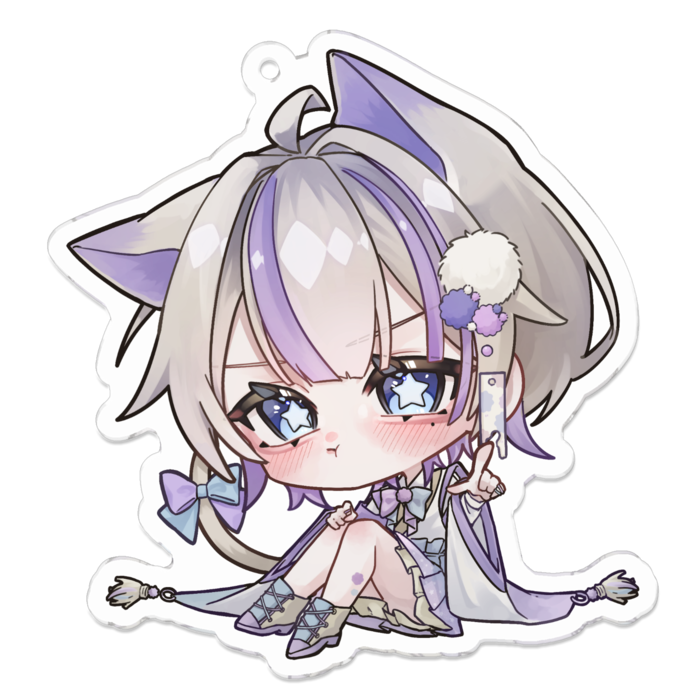 アクリルキーホルダー - 70 x 70 (mm)