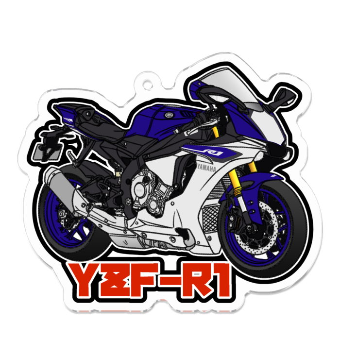 アクリルキーホルダー - 70 x 70 (mm)