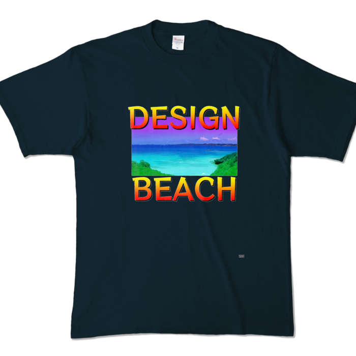 カラーTシャツ - XL - ネイビー (濃色)