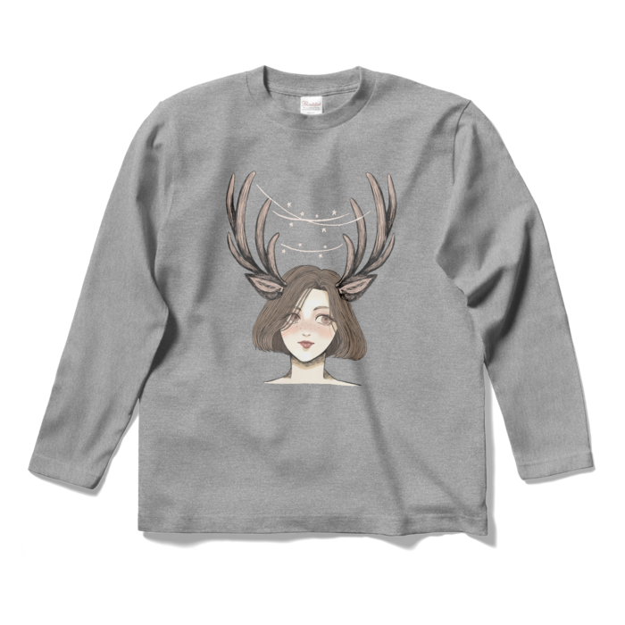 ロングスリーブTシャツ - S - 杢グレー