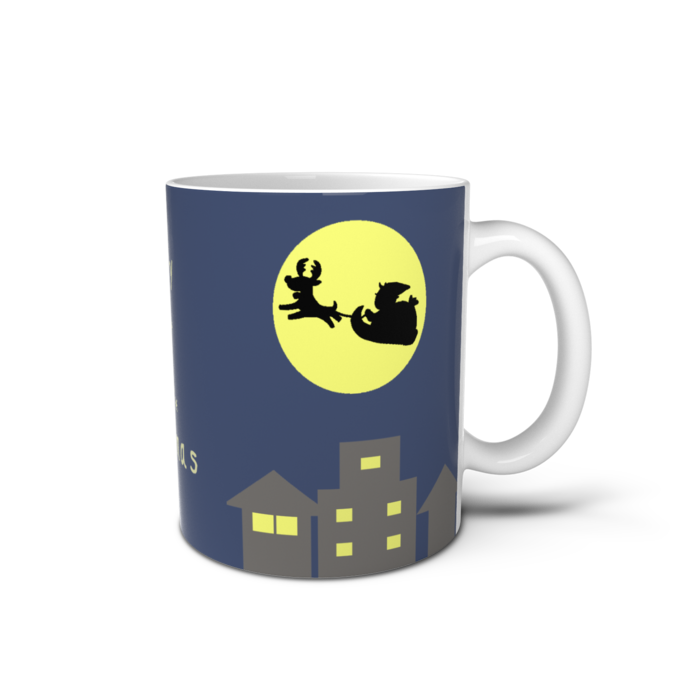 マグカップ - 直径 8 cm / 高さ 9.5 cm