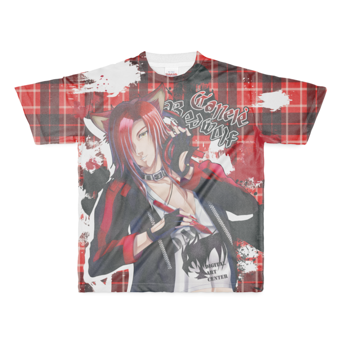 フルグラフィックTシャツ - M - 正面印刷のみ
