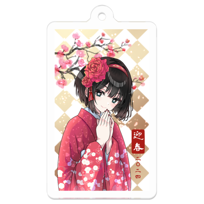 アクリルキーホルダー - 50 x 50 (mm)
