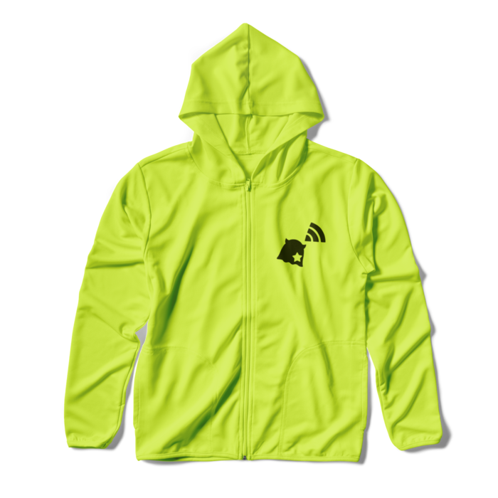 ジップパーカー - S - ライトグリーン