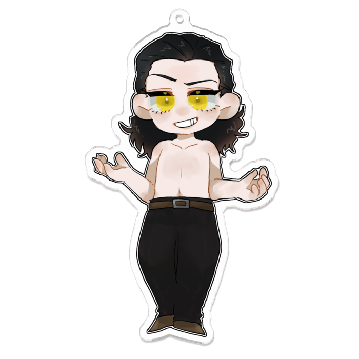 アクリルキーホルダー - 100 x 100 (mm)