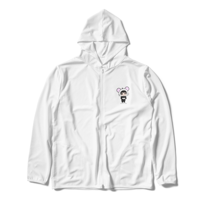 ジップパーカー - XL - ホワイト