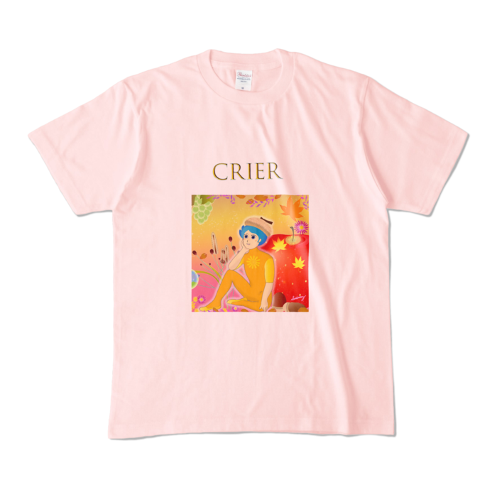カラーTシャツ - M - ライトピンク (淡色)