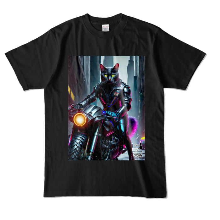 カラーTシャツ - L - ブラック (濃色)