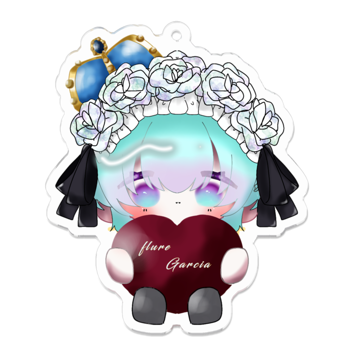 アクリルキーホルダー - 70 x 70 (mm)