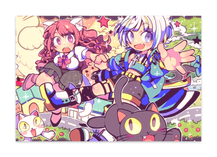 ポストカード(10枚セット) - ヴァンヌーボVGスノーホワイト195kg