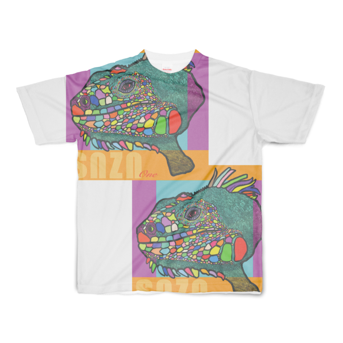 フルグラフィックTシャツ - S - 正面印刷のみ