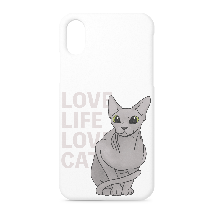 iPhoneケース - iPhone XS / X - 正面印刷のみ