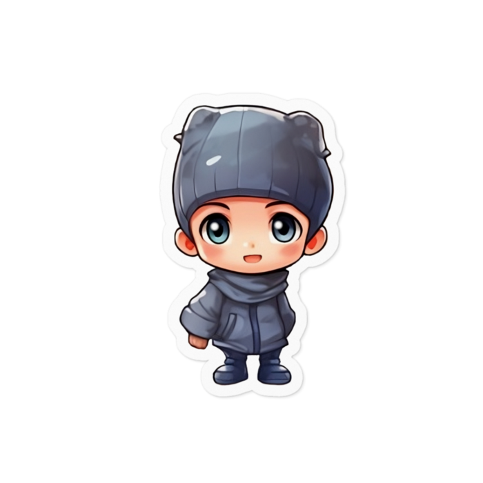 ステッカー - 100 x 100 (mm)