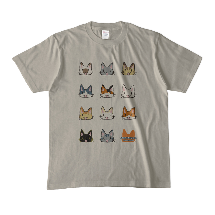カラーTシャツ(淡色) - M - シルバーグレー