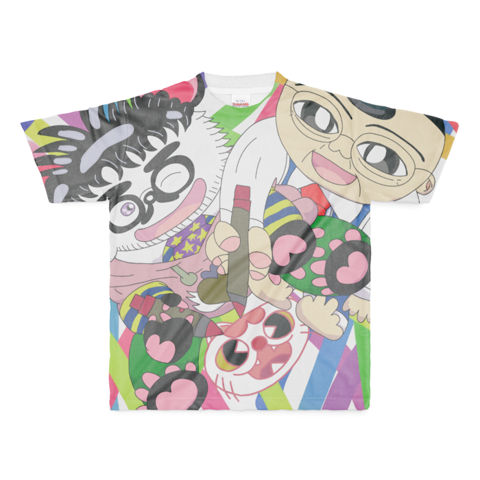 フルグラフィックTシャツ - M - 両面印刷