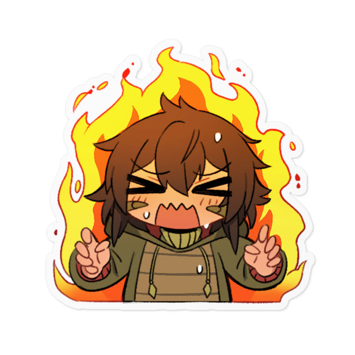 ステッカー - 100 x 100 (mm)