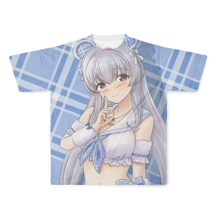 フルグラフィックTシャツ - L - 正面印刷のみ