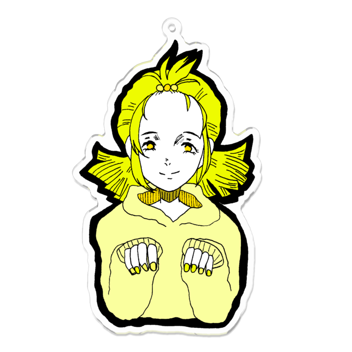 アクリルキーホルダー - 100 x 100 (mm)