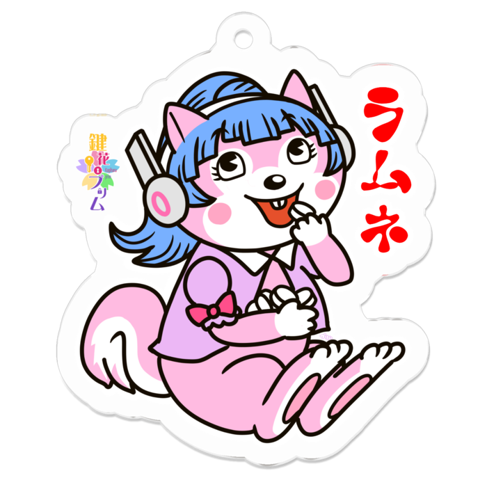アクリルキーホルダー(コーティング) - 50 x 50 (mm)