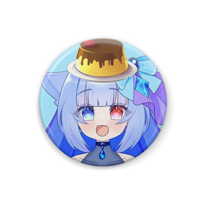 みりり缶バッジプリンver - 32mm(2)