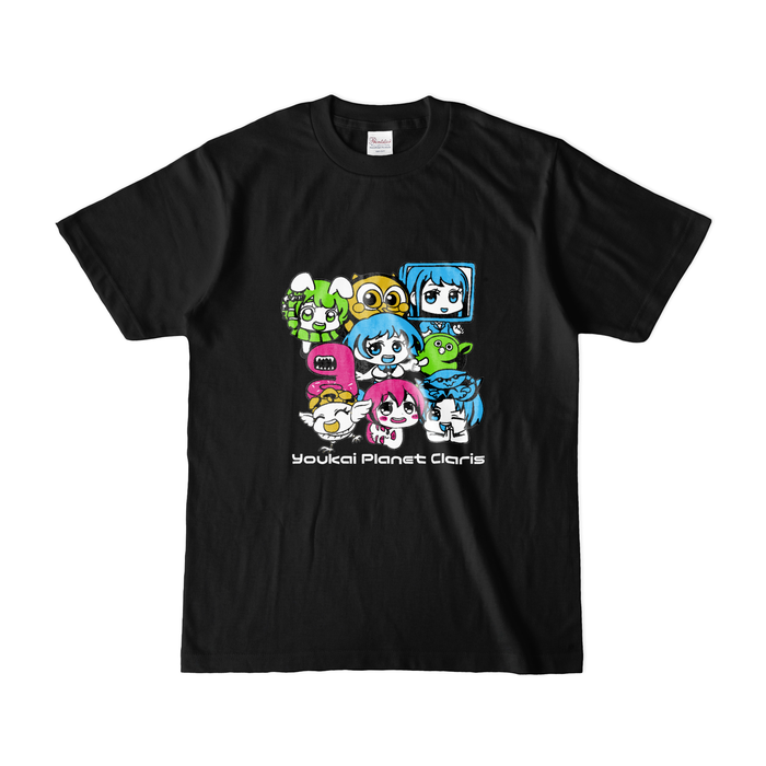 カラーTシャツ(濃色) - S - ブラック