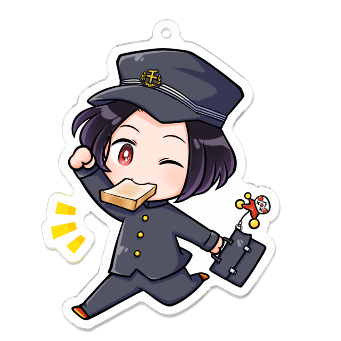 アクリルキーホルダー - 70 x 70 (mm)
