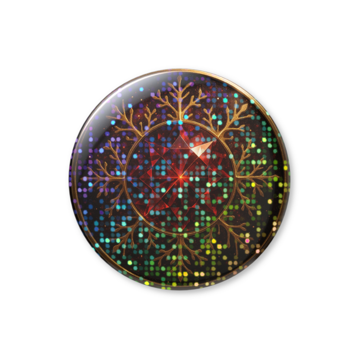 ホログラム缶バッジ - 32mm