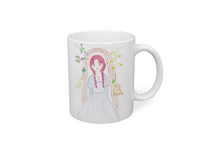 マグカップ - 直径 8 cm / 高さ 9.5 cm