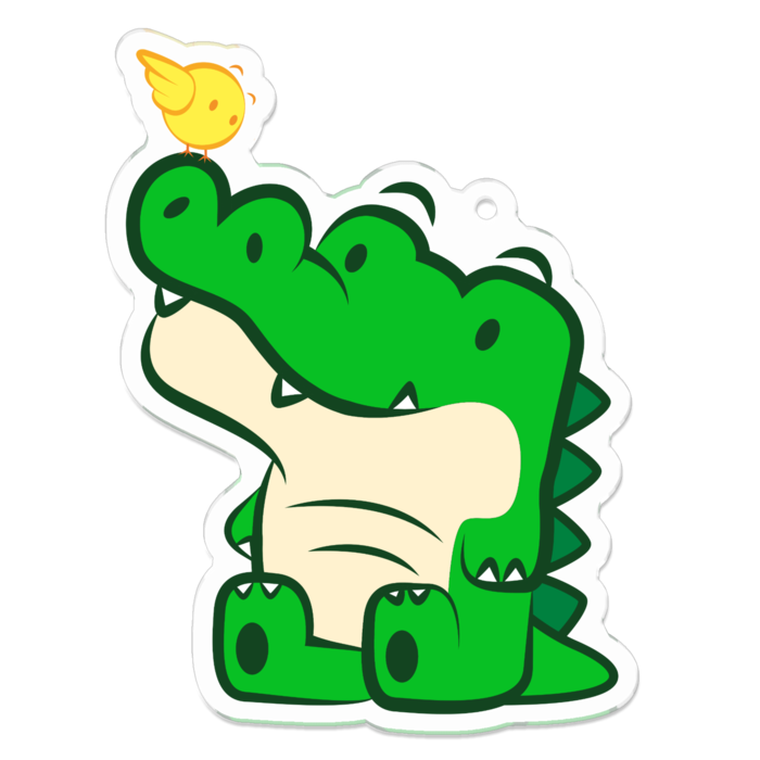 アクリルキーホルダー - 70 x 70 (mm)