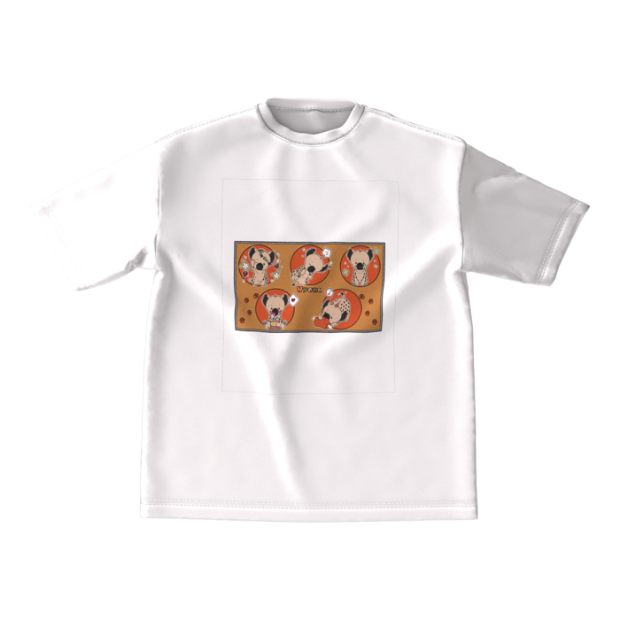 ビッグシルエットTシャツ - M - 正面