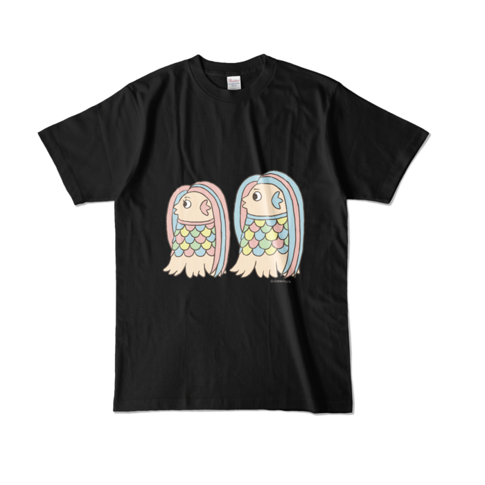 カラーTシャツ - L - ブラック (濃色)