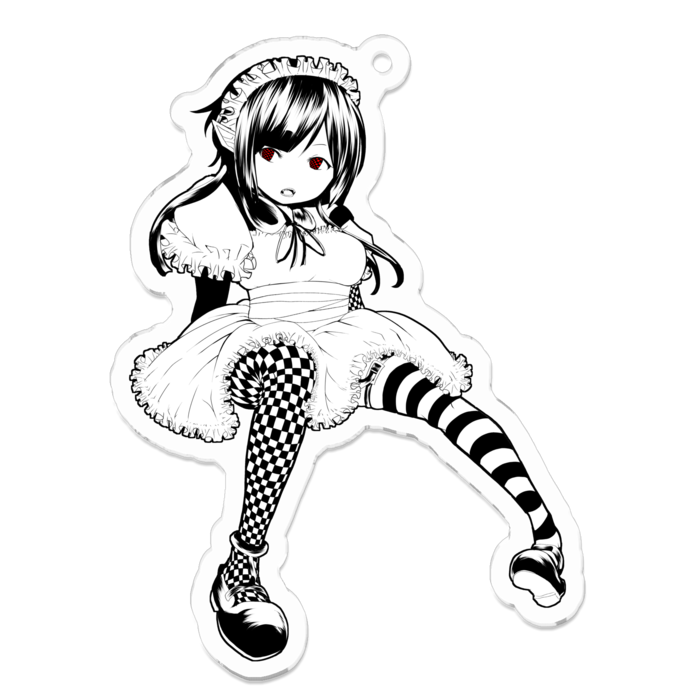 アクリルキーホルダー - 70 x 70 (mm)