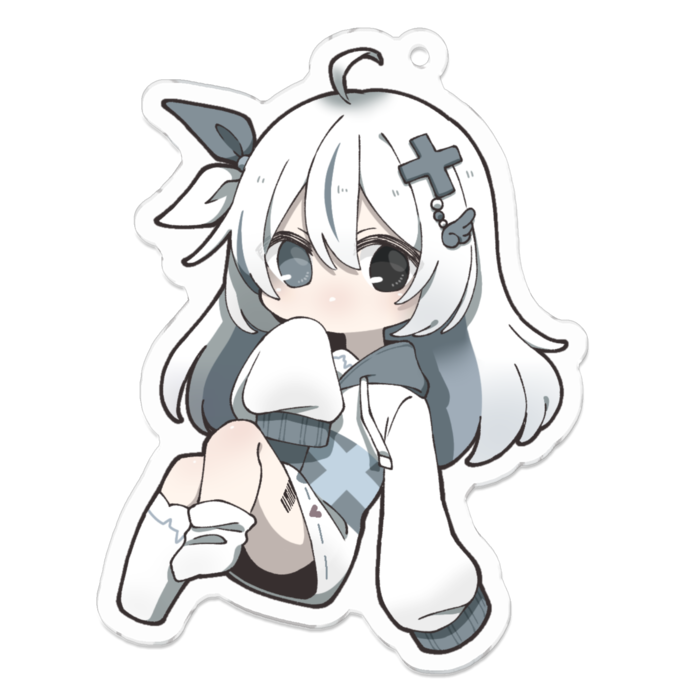 アクリルキーホルダー - 70 x 70 (mm)