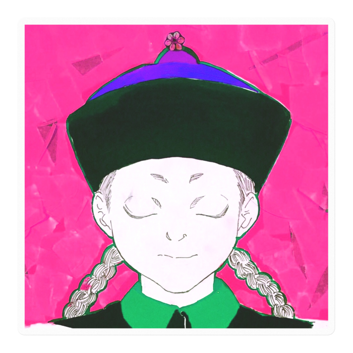 ステッカー - 100 x 100 (mm)(1)