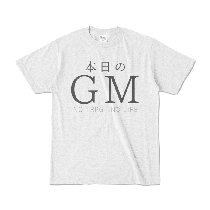 カラーTシャツ - S - アッシュ