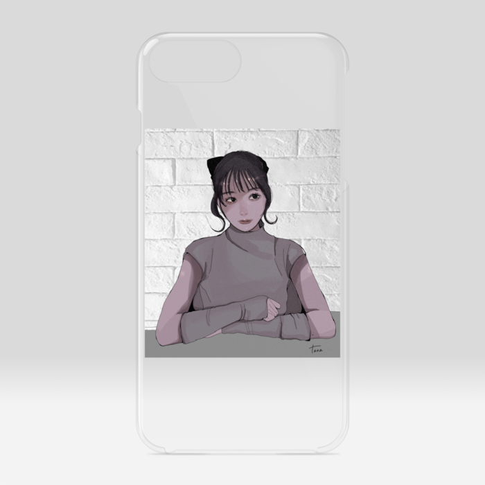 クリアiPhoneケース - iPhone 6 Plus / 7 Plus / 8 Plus