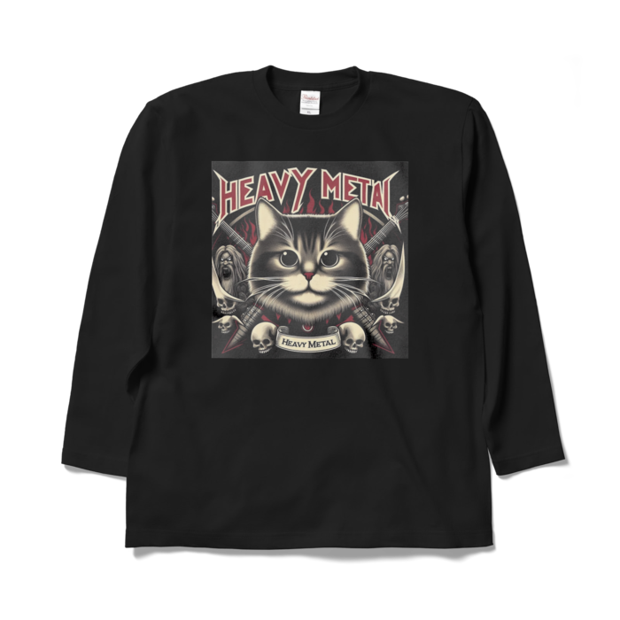 ロングスリーブTシャツ - XL - ブラック