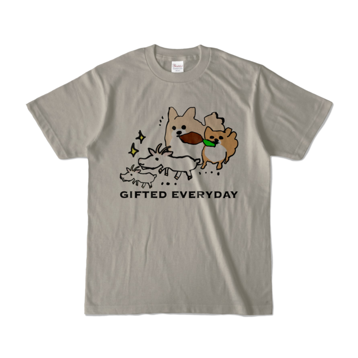 カラーTシャツ - S - シルバーグレー (淡色)