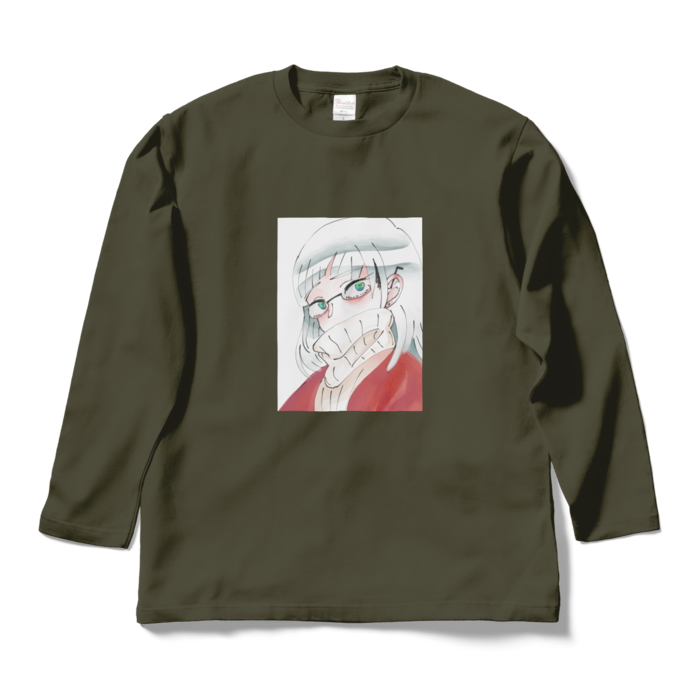 ロングスリーブTシャツ - L - アーミーグリーン