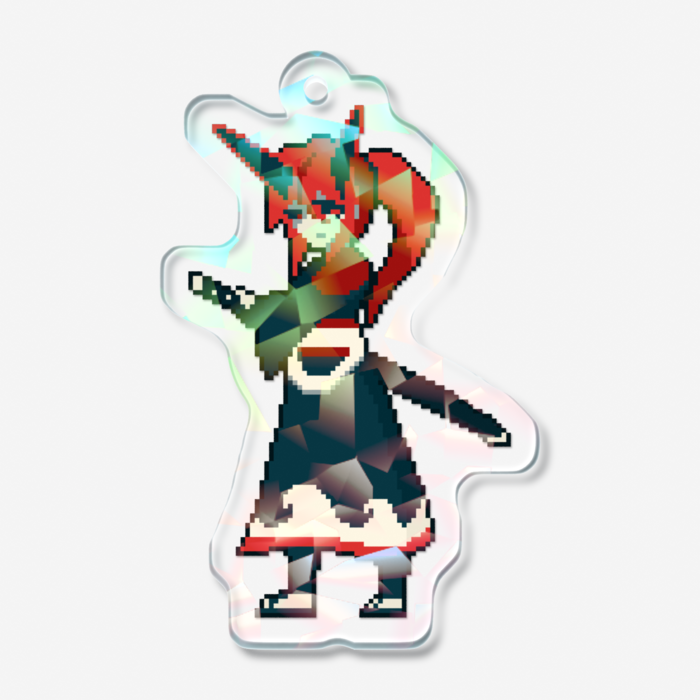 キラキラヒノエ（鬼人版） - 50 × 50mm