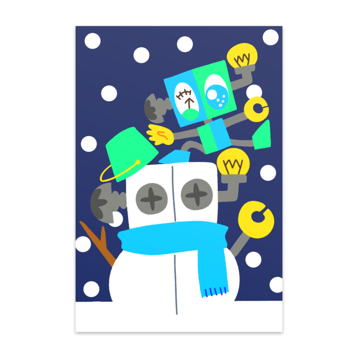 ポストカード(10枚セット) - ヴァンヌーボVGスノーホワイト195kg