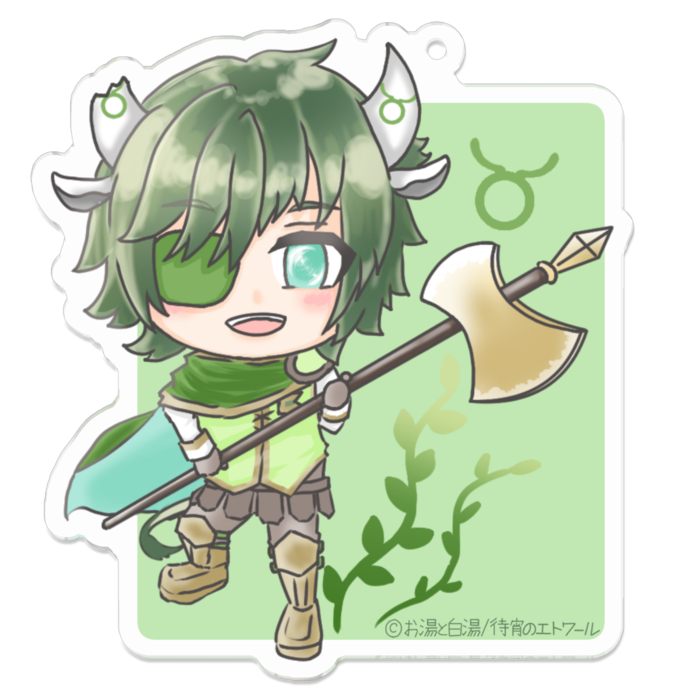 アクリルキーホルダー - 70 x 70 (mm)