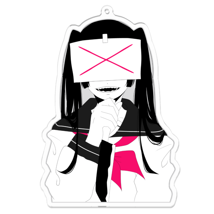 アクリルキーホルダー - 100 x 100 (mm)