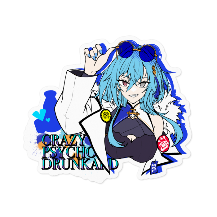 春雨麗女 - 100 x 100 (mm)