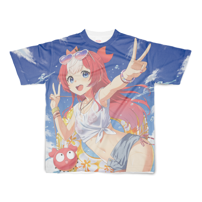 フルグラフィックTシャツ - S - 正面印刷のみ