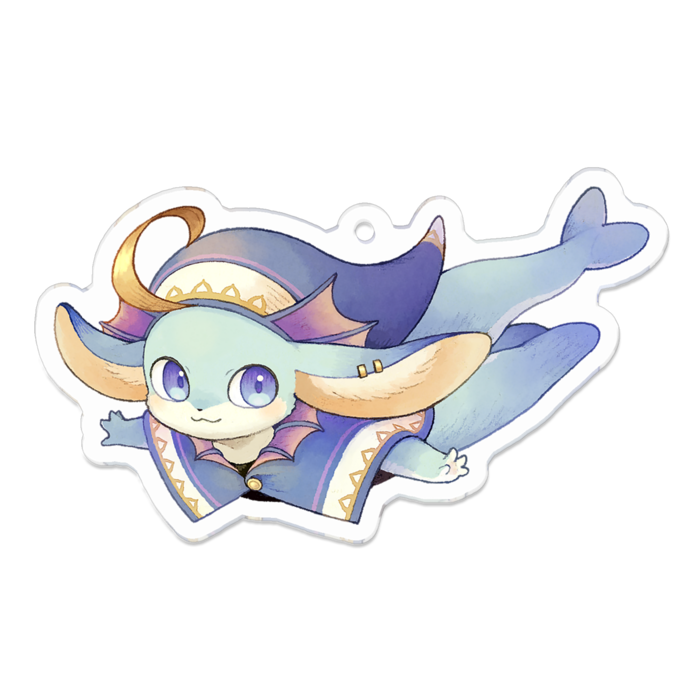 アクリルキーホルダー - 70 x 70 (mm)