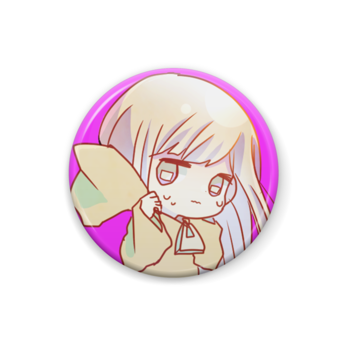 惑缶バッジ